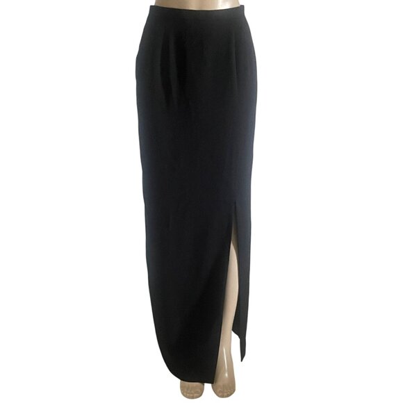 Adrianna Papell Women's Slitted Column Full-Length Elegance Evening Maxi Skirt 8 - Picture 5 of 10